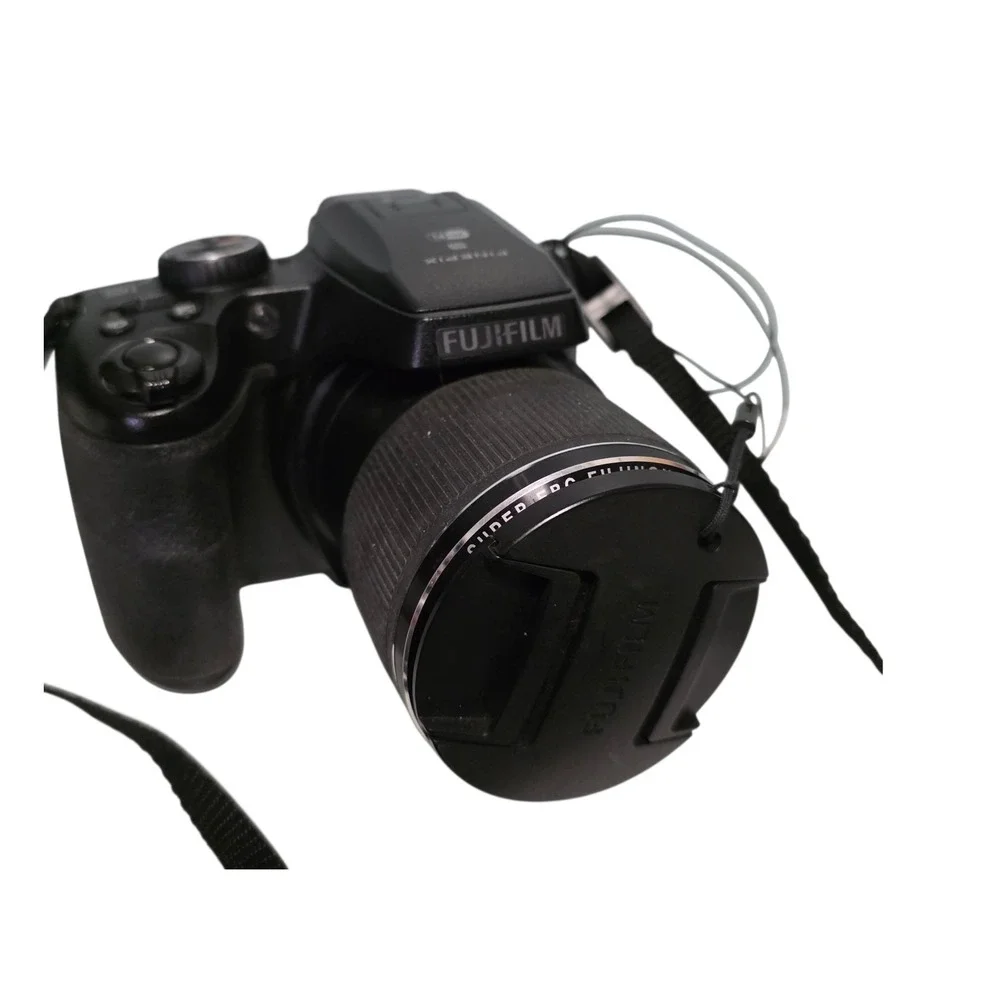 Fujifilm FinePix S9900W 16.0MP Digital Camera Black 16GB SD Card Cable Tested